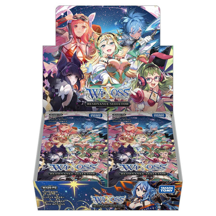 Wixoss Japanese Resonance Selector WX25-P2 Version Booster Box LIVE OPENING