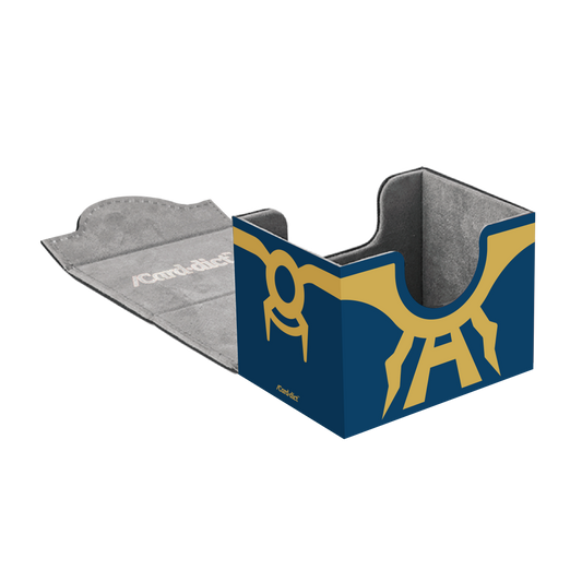/Card·dict™ Pu Leather Deck Box Legacy Series Alpha Sapphire