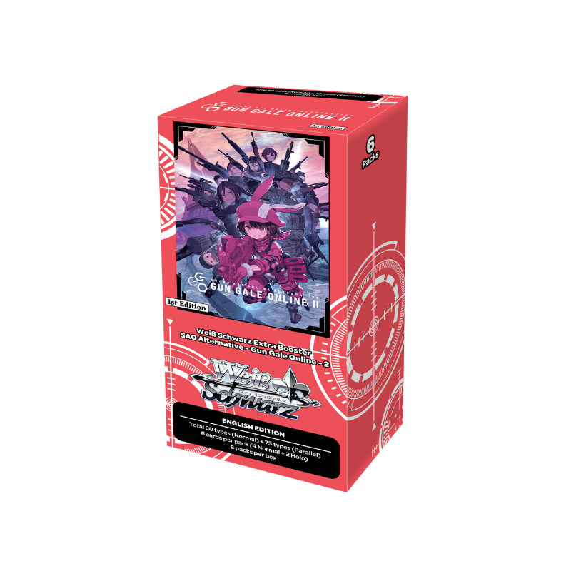 Weiss Schwarz English: Sword Art Online Alternative - Gun Gale Online 2 Booster CARDS LIVE OPENING
