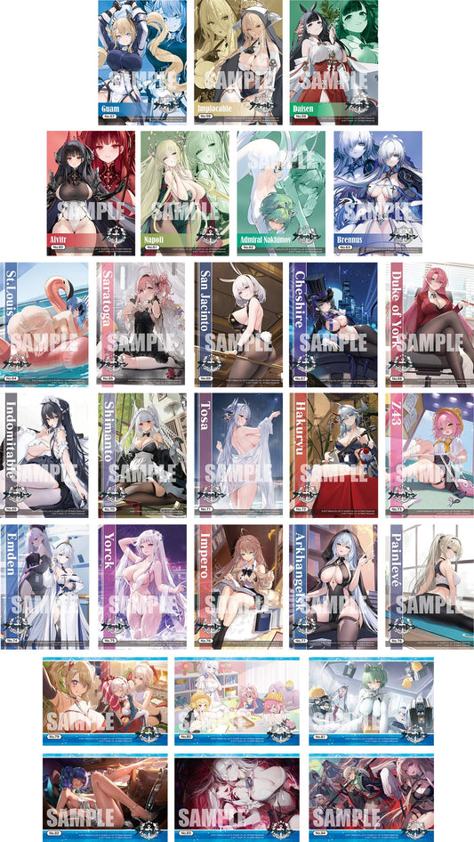 Bushiroad Japanese Clear Azur Lane Vol.3 Booster Box LIVE OPENING