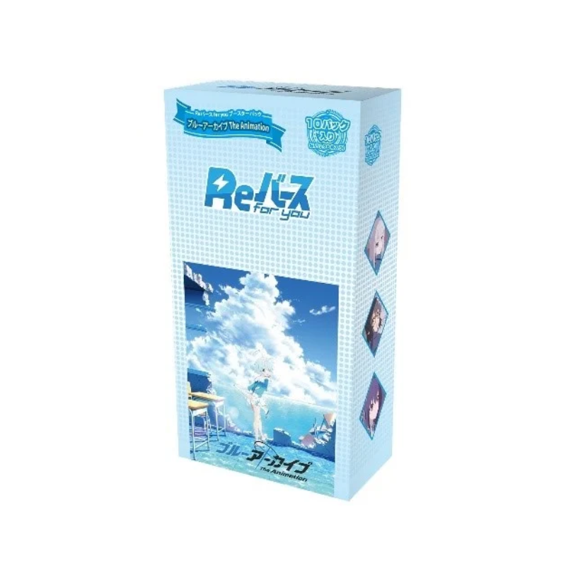 Rebirth For You Japanese Blue Archive The Animation Booster Box Card Games