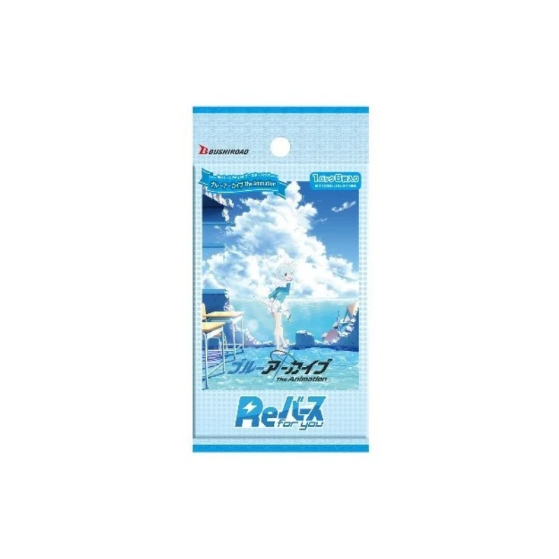Rebirth For You Japanese Blue Archive The Animation Booster Box Pack - 5 Packs Card Games