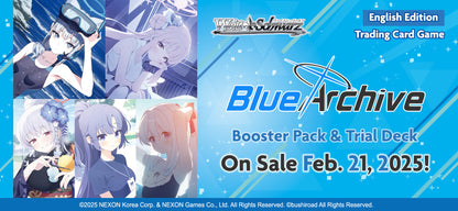 Weiss Schwarz English Blue Archive Booster LIVE OPENING